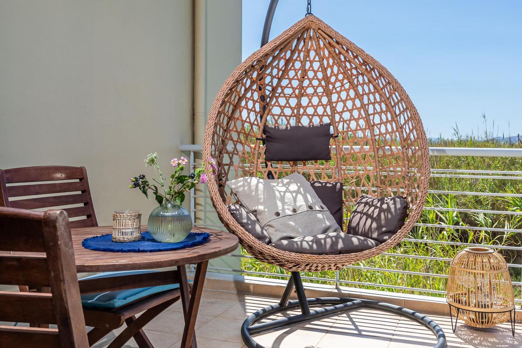 Maleme Yoga Blue Chrissi Akti Chania Exterior foto