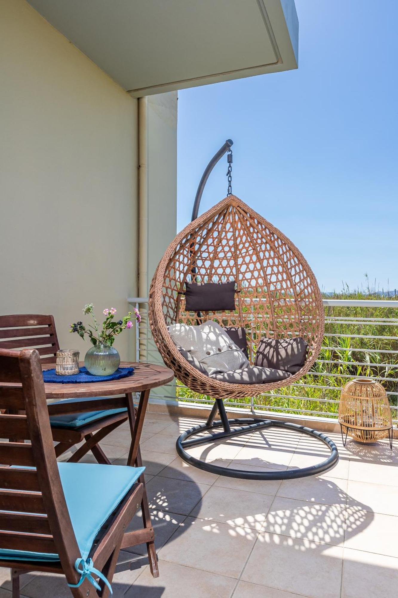 Maleme Yoga Blue Chrissi Akti Chania Exterior foto