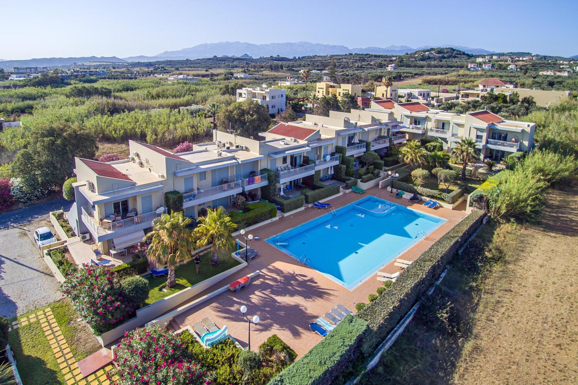 Maleme Yoga Blue Chrissi Akti Chania Exterior foto