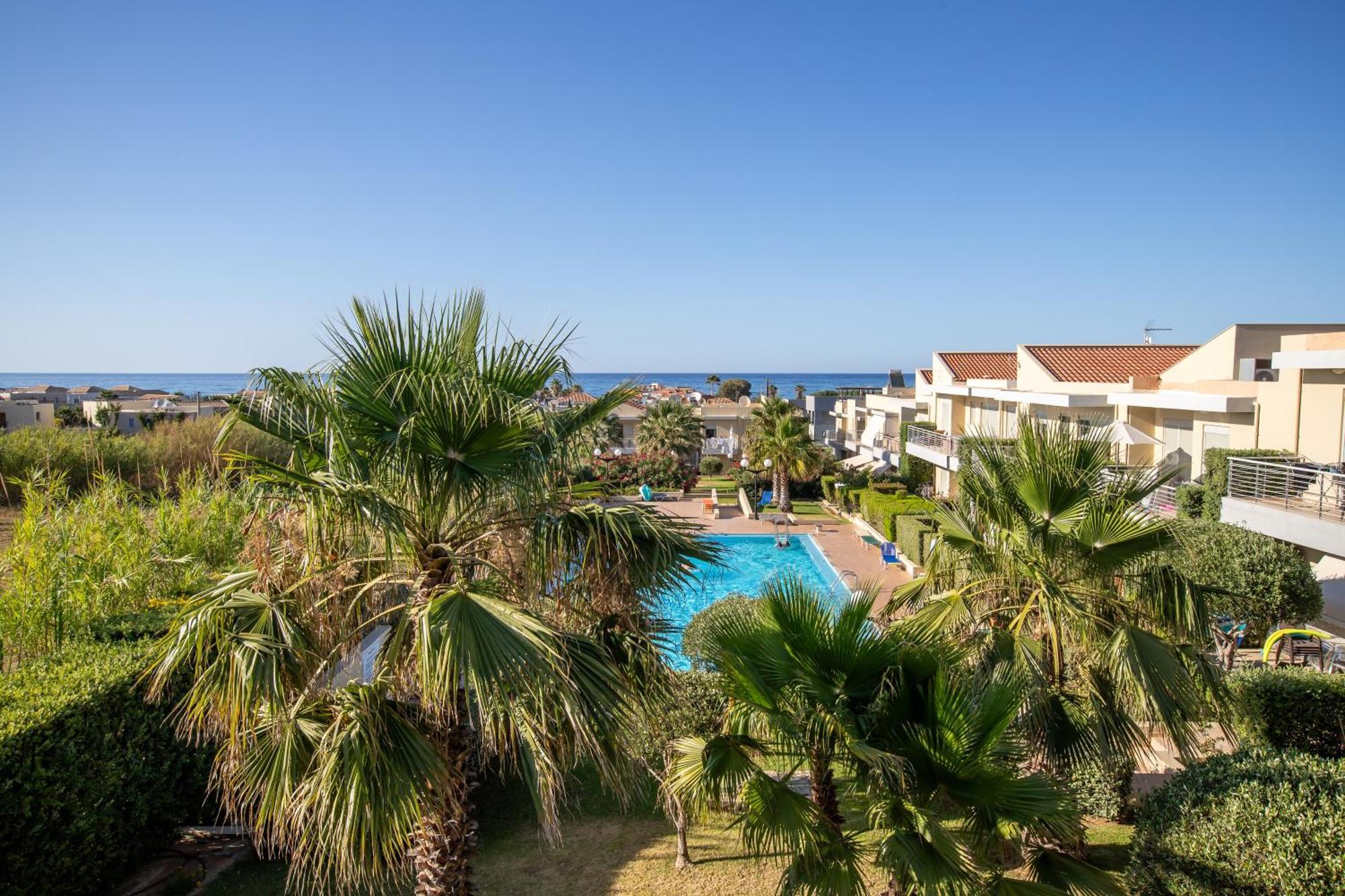Maleme Yoga Blue Chrissi Akti Chania Exterior foto