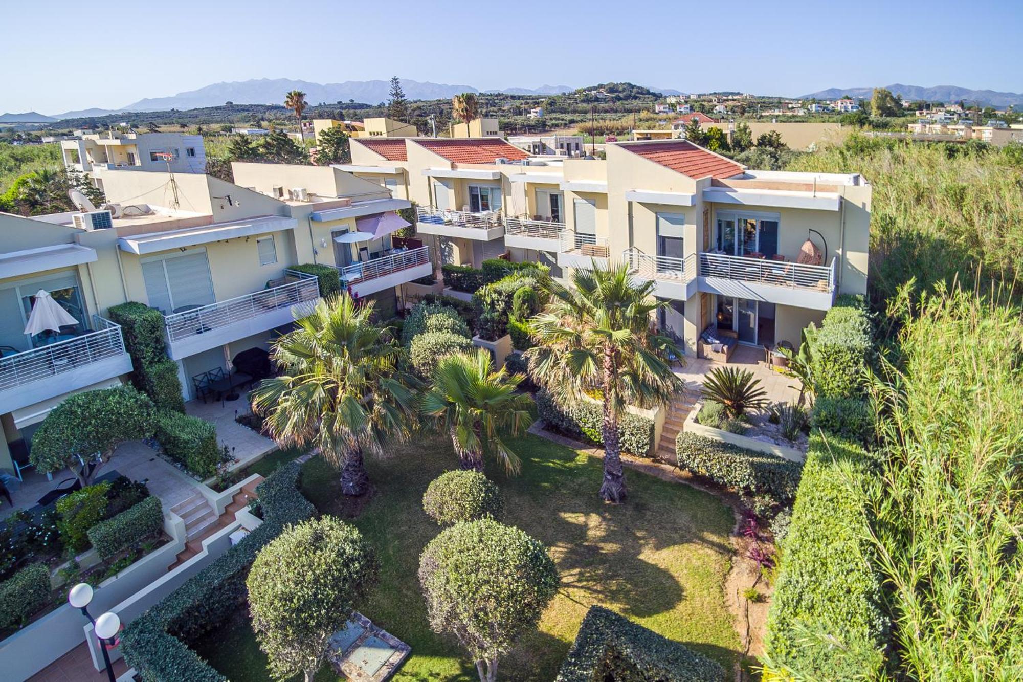Maleme Yoga Blue Chrissi Akti Chania Exterior foto
