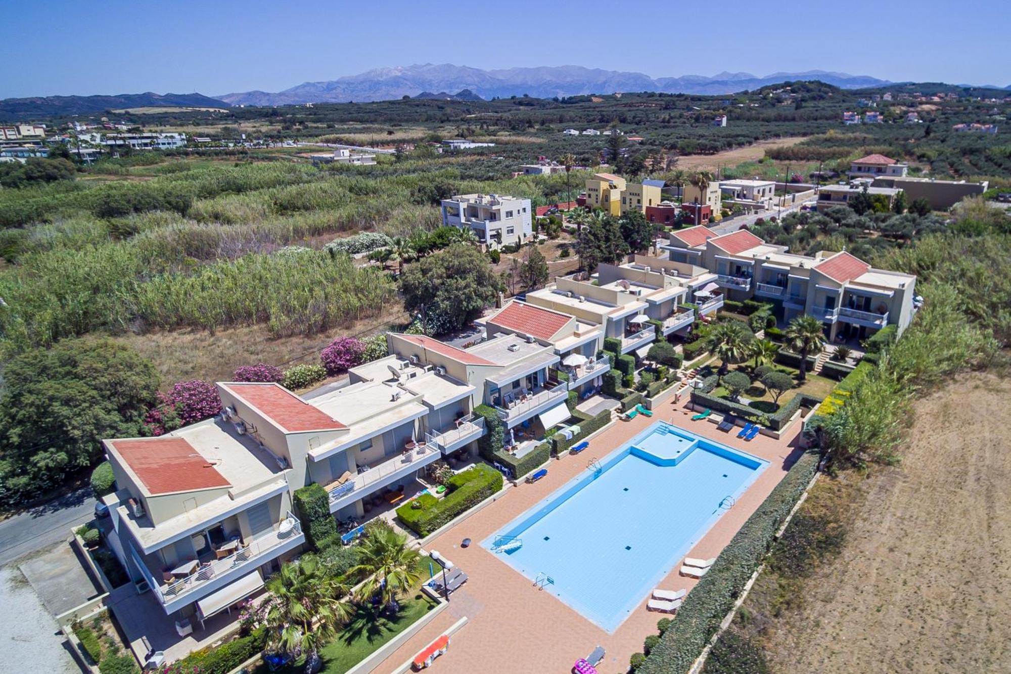 Maleme Yoga Blue Chrissi Akti Chania Exterior foto