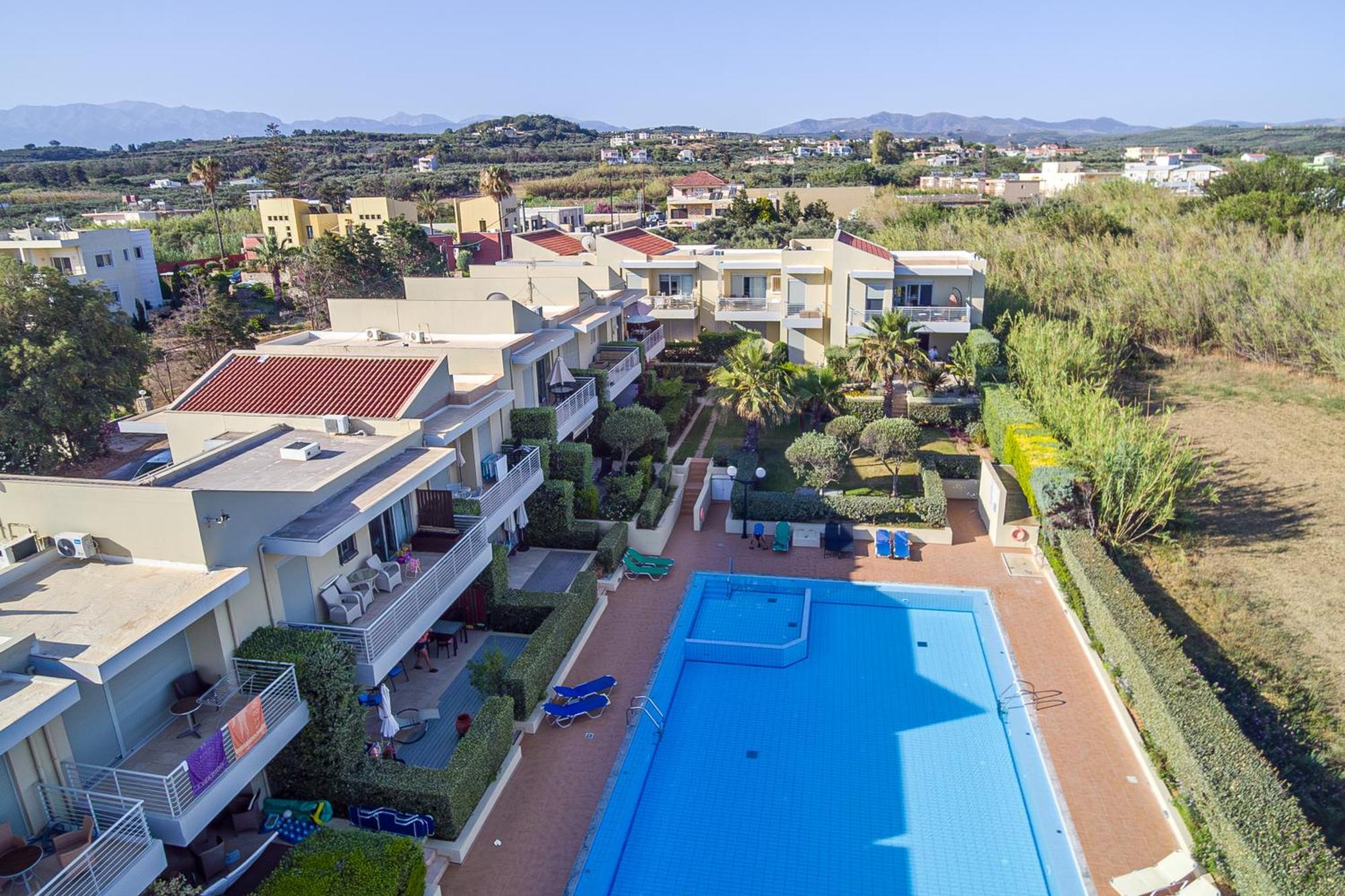 Maleme Yoga Blue Chrissi Akti Chania Exterior foto