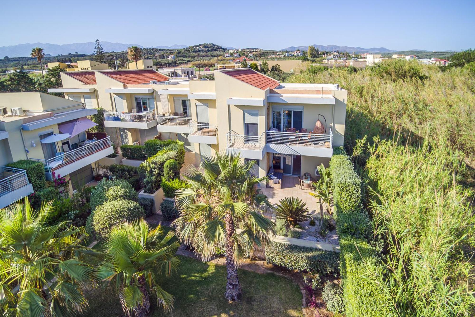 Maleme Yoga Blue Chrissi Akti Chania Exterior foto